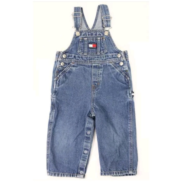 Tommy Hilfiger Other - Tommy Hilfiger Vintage Bib Overalls Denim Toddler